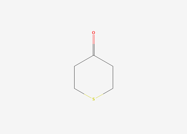 四氢噻喃-4-酮 结构式