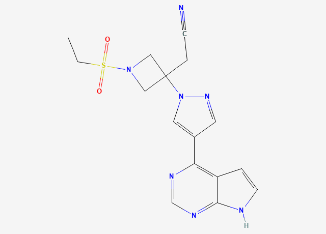 Baricitinib及中间体 结构式