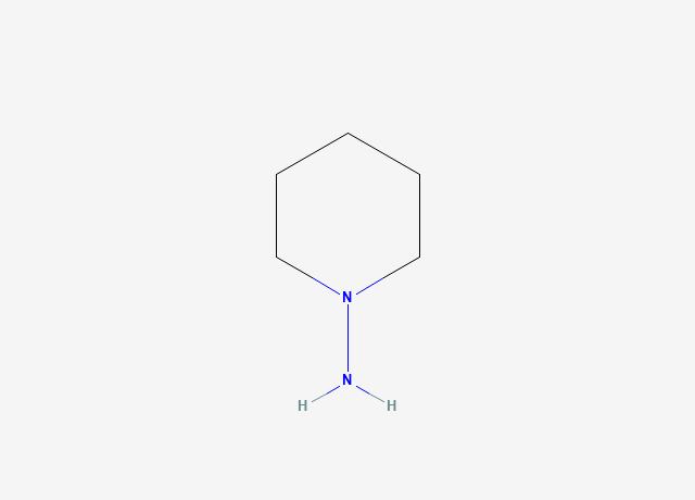 1-Aminopiperidine 结构式