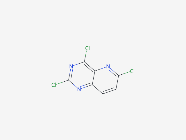 2,4,6-Trichloro-pyrido[3,2-d]pyrimidine structure