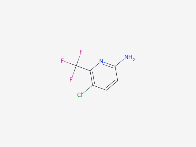 5-Chloro-6-trifluoromethyl-pyridin-2-ylamine structure