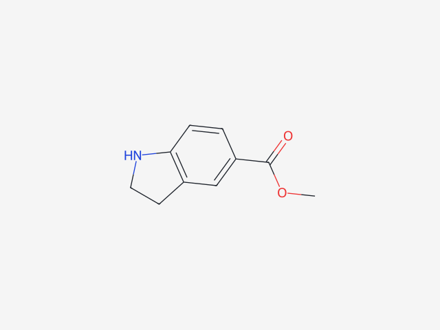 methyl indoline-5-carboxylate structure
