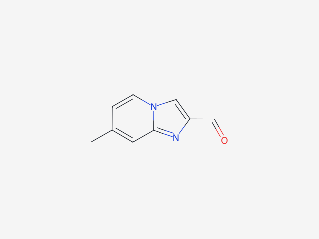 7-Methylimidazo[1,2-a]pyridine-2-carbaldehyde structure