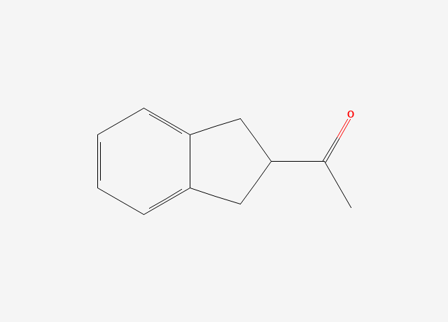 Ethanone, 1-(2,3-dihydro-1H-inden-2-yl)- (9CI) structure
