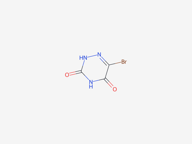 5-Bromo-6-azauracil structure