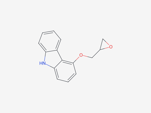 4-(2,3-Epoxypropoxy)-9H-carbazole structure
