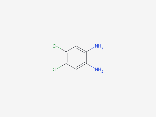 4,5-Dichloro-1,2-phenylendiamine structure