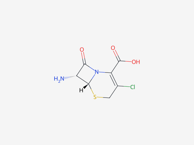 7-Amino-3-chloro-3-cephem-4-carboxylic acid (7-ACCA) structure