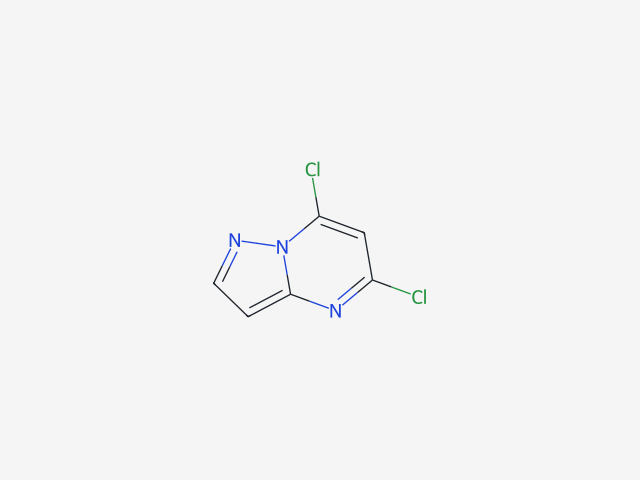 5,7-dichloropyrazolo[1,5-A]pyrimidine structure