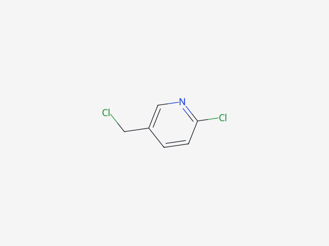 2-Chloro-5-(chloromethyl)pyridine structure