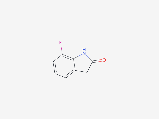 7-Fluorooxindole structure
