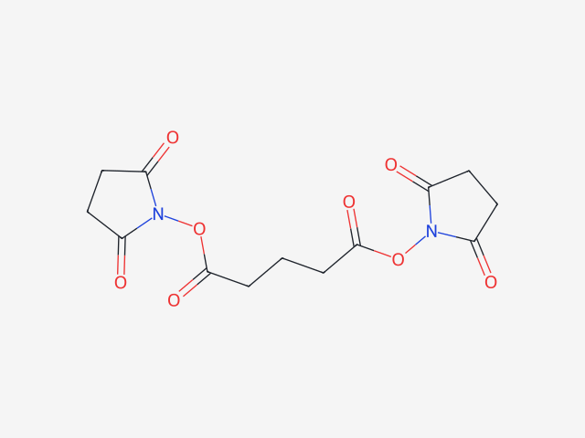 Disuccinimidyl glutarate structure