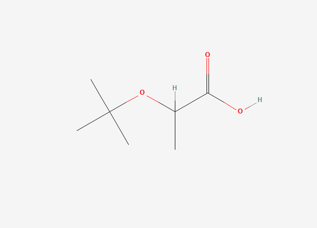 2-tert-butoxypropionic acid structure